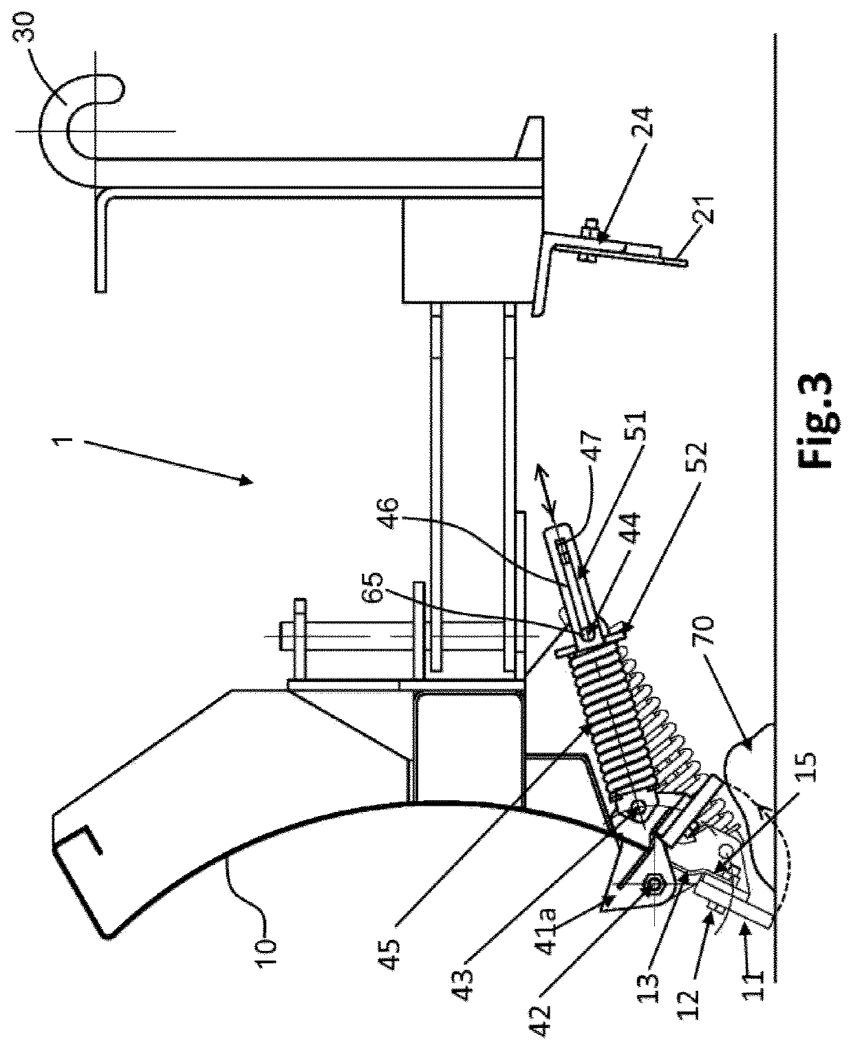 Snowplow with positive rake angle cutting blade and ice scraper