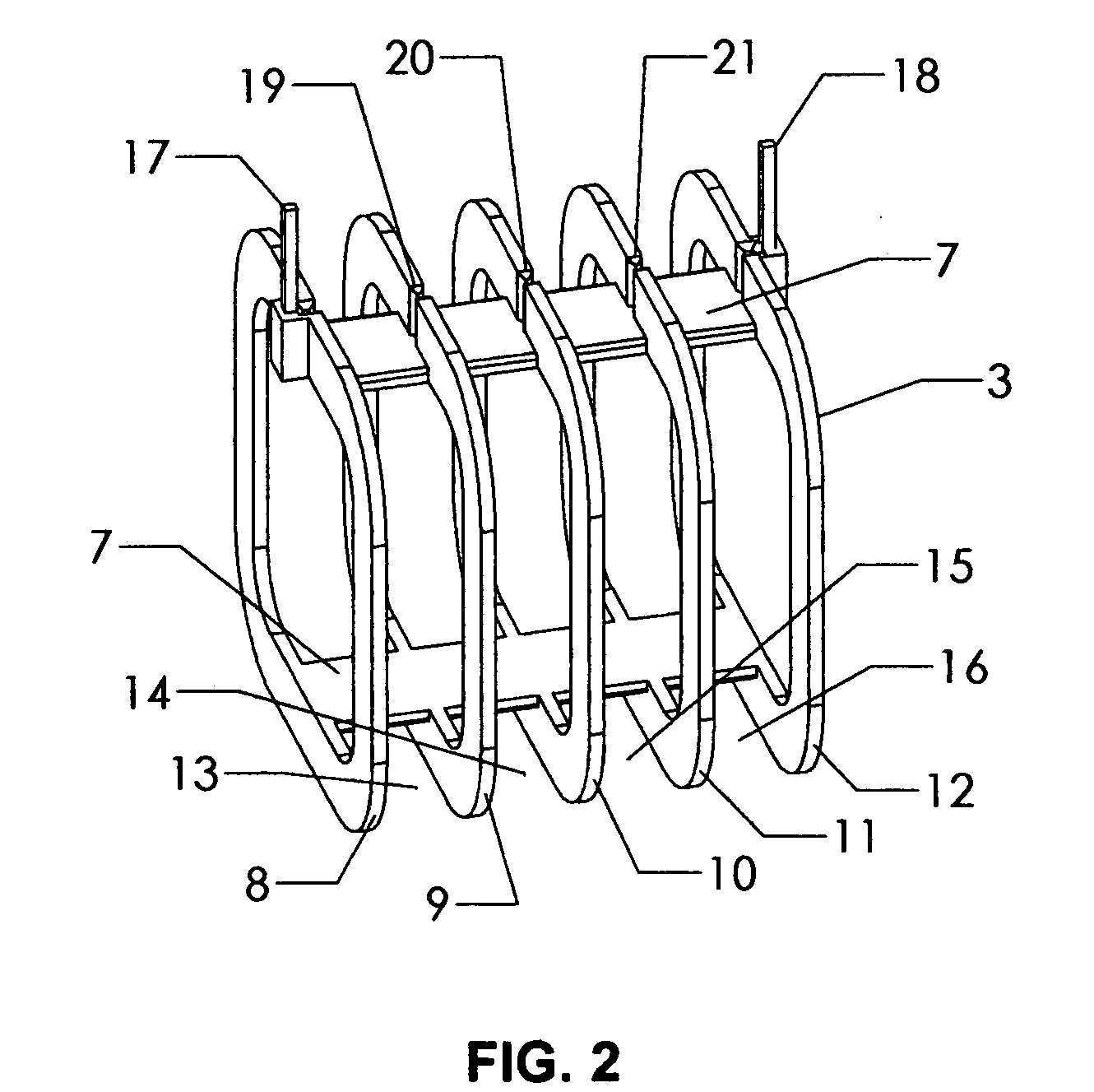 High voltage pulse type transformer with increased coupling coefficient through primary and secondary winding proximity