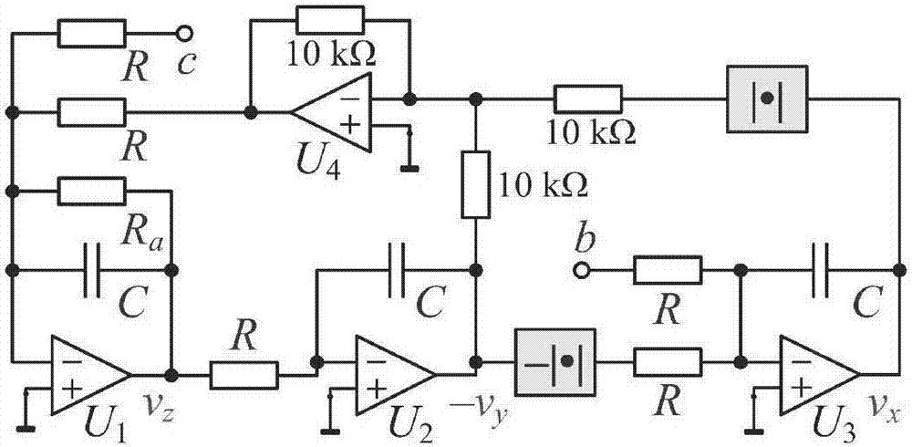 Chaotic circuit with coexistent asymmetric multi-attractors