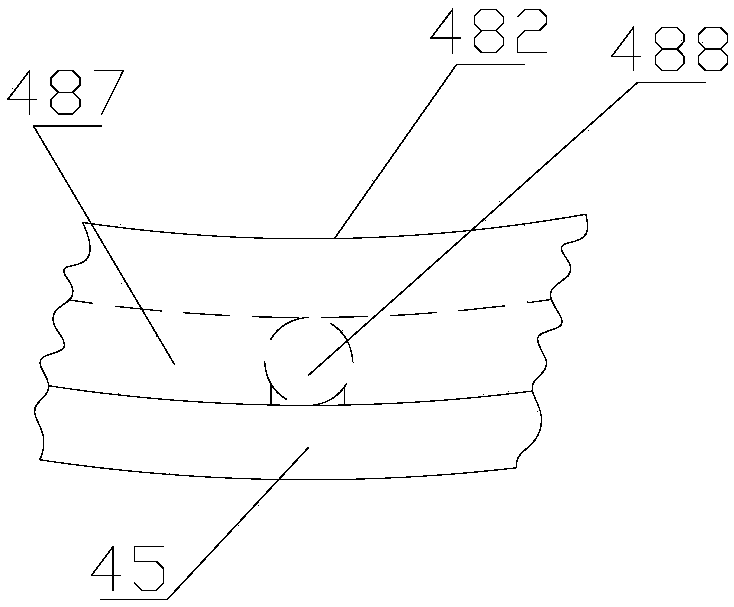 Controllable adjustment device for self water collection amount of airbag