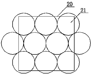 Chemical injection process for in-situ repairing of organic pollutants and device