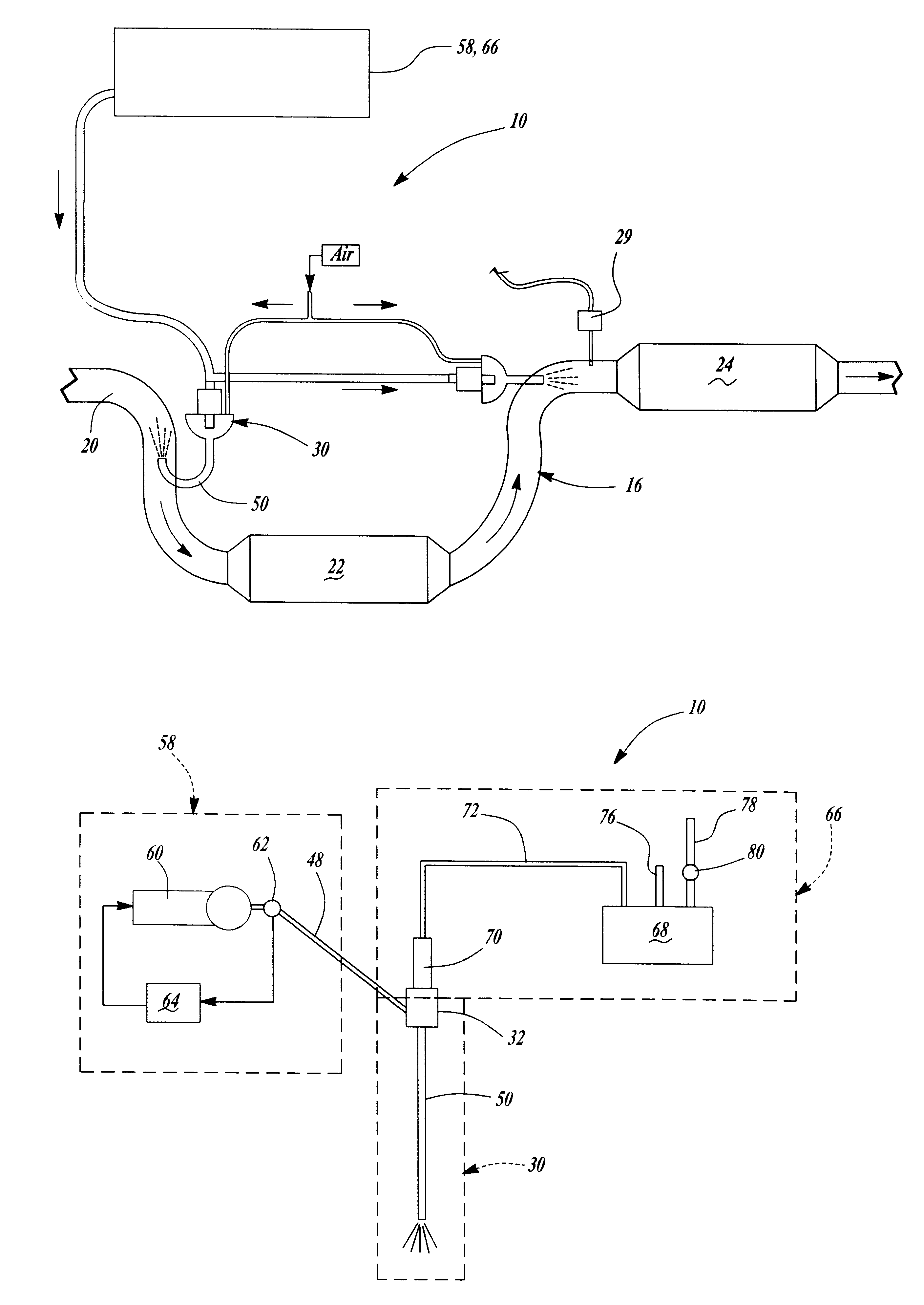 On-board reductant delivery system