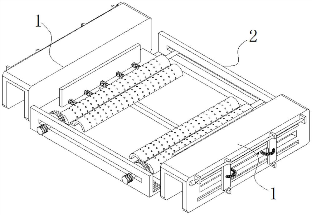 Support structure for hybrid SSD