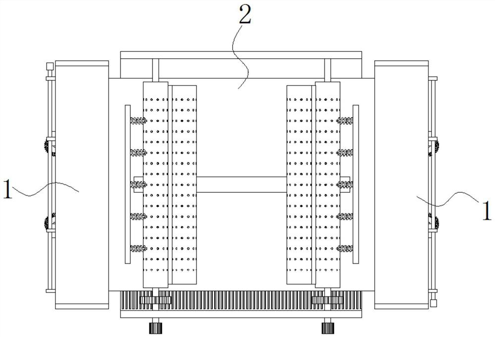 Support structure for hybrid SSD