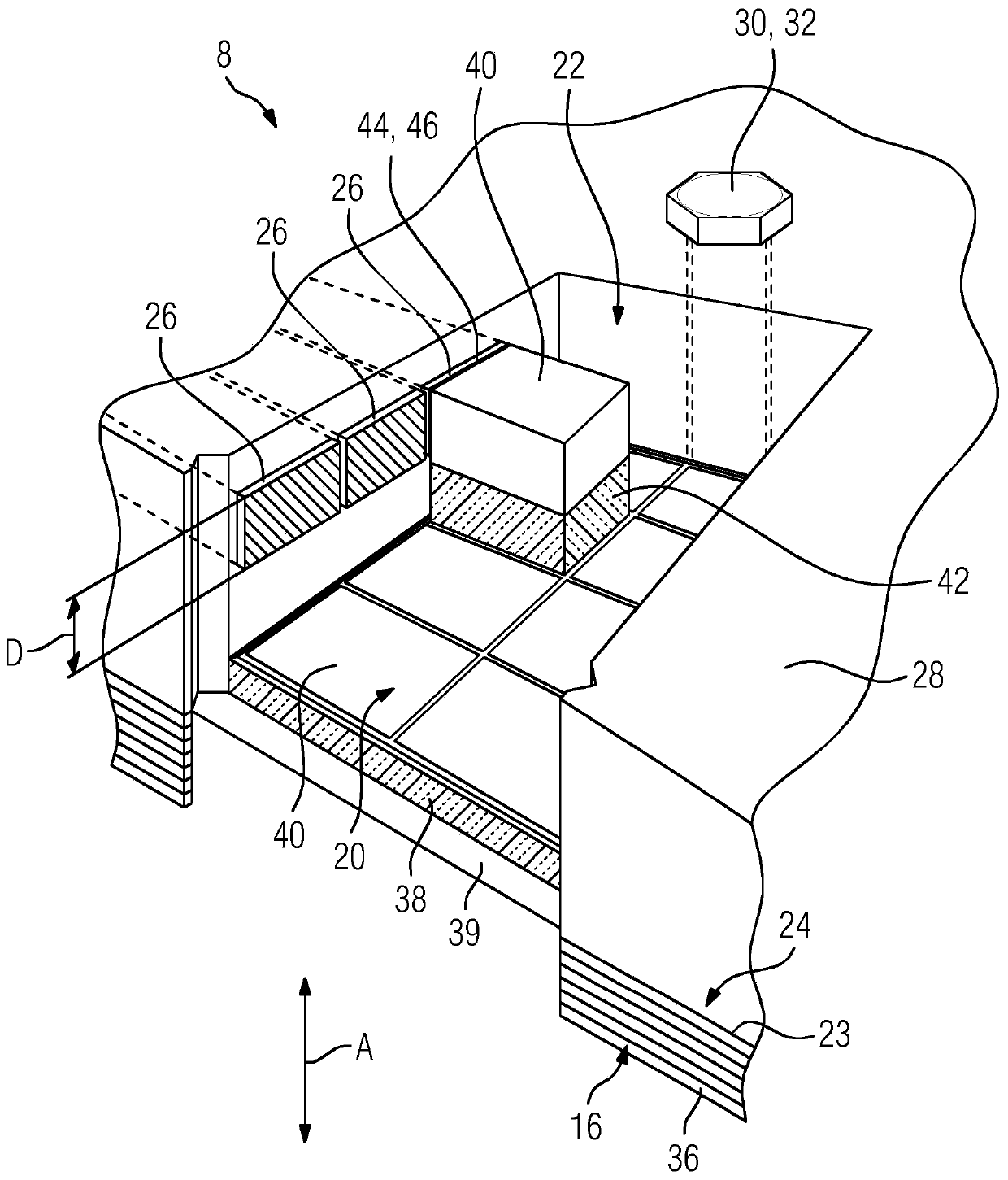 Stator for an electric rotating machine