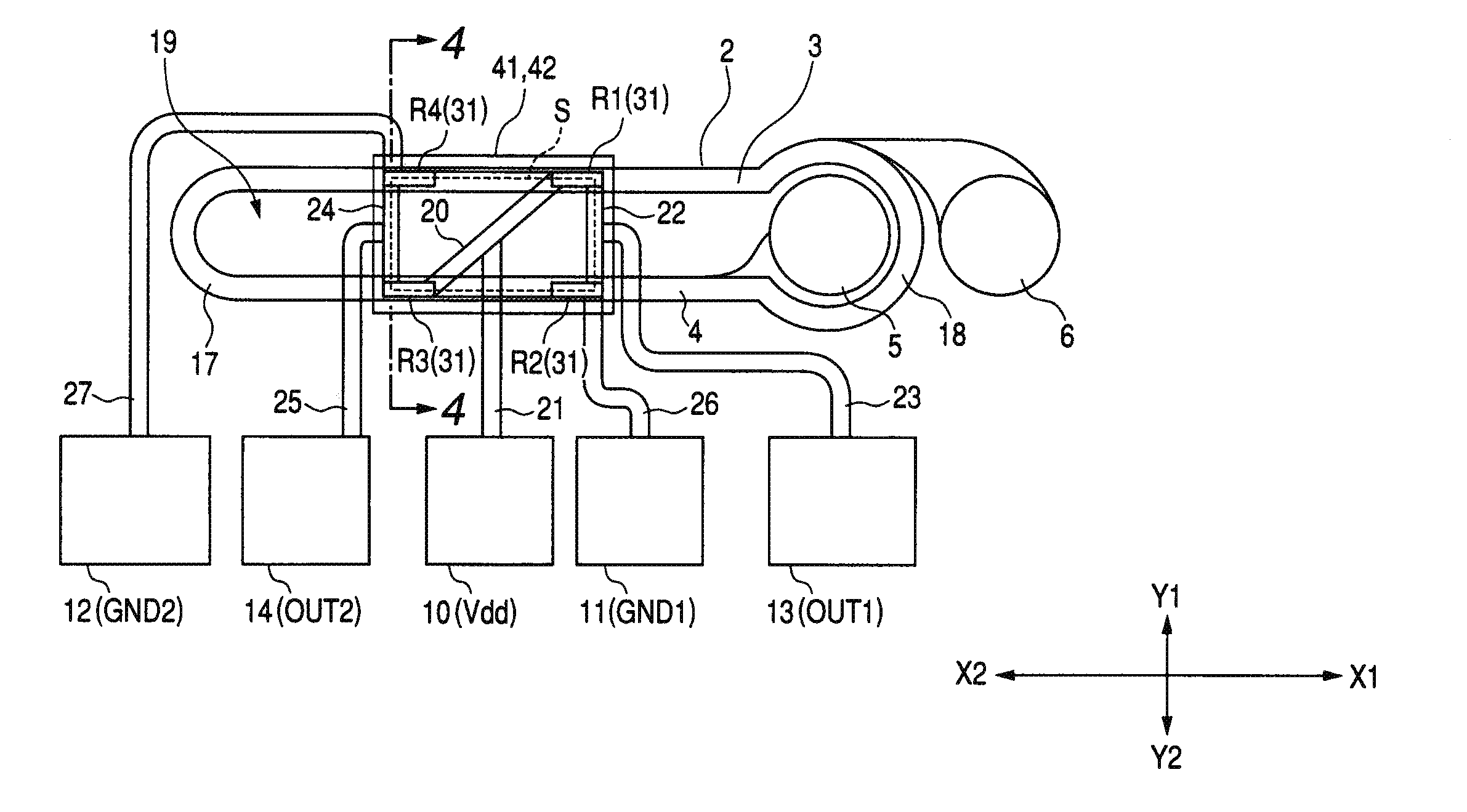 Magnetic coupling type isolator