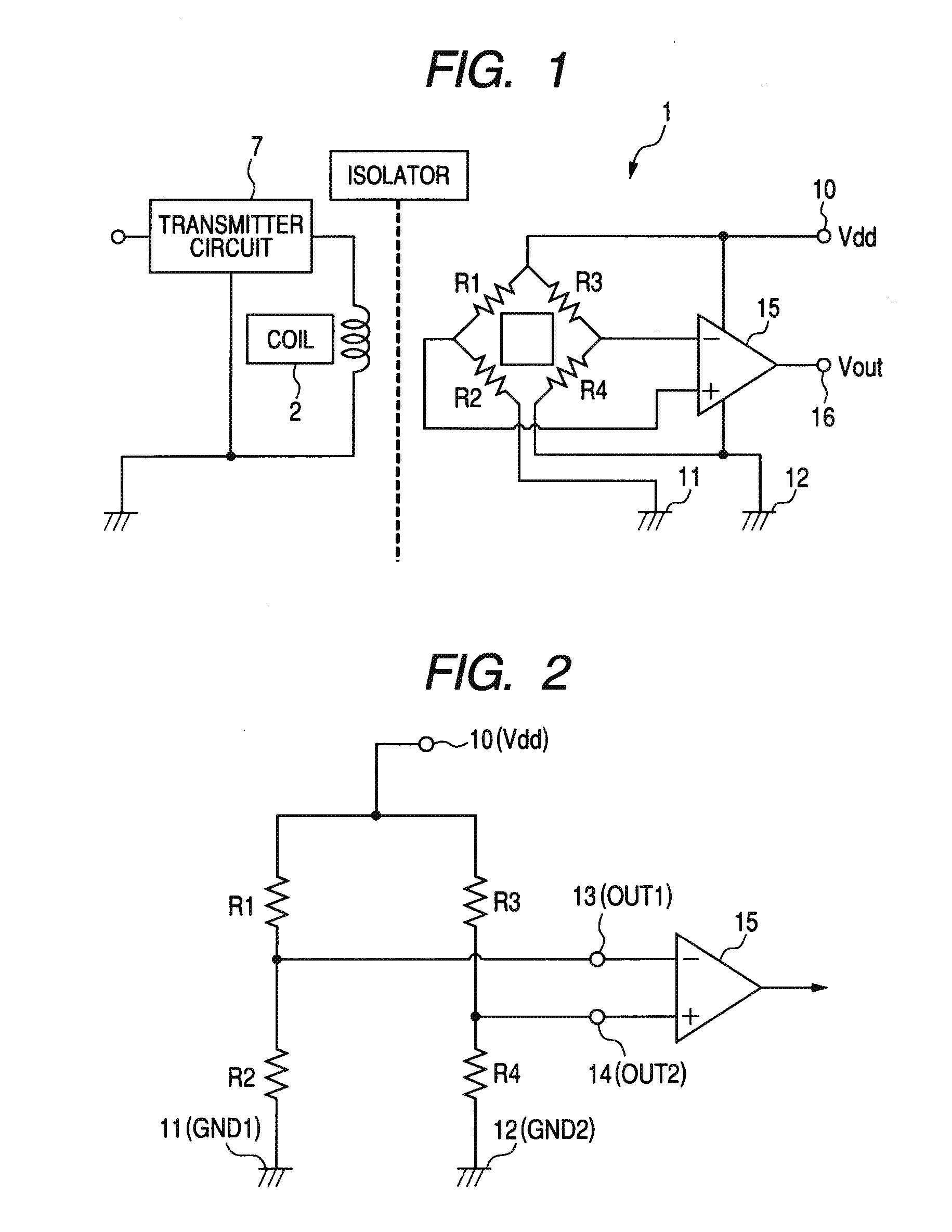 Magnetic coupling type isolator