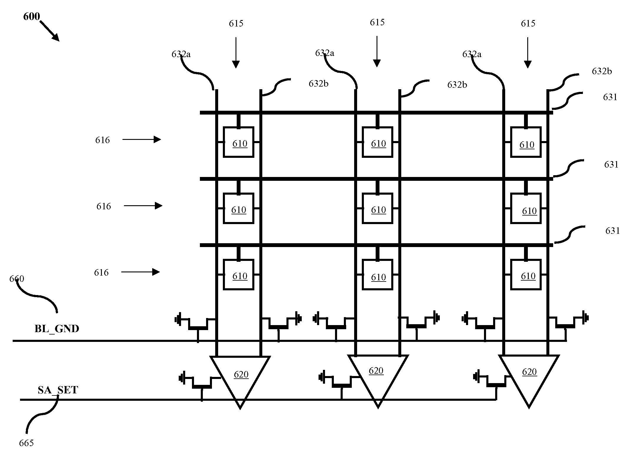 Device threshold calibration through state dependent burnin