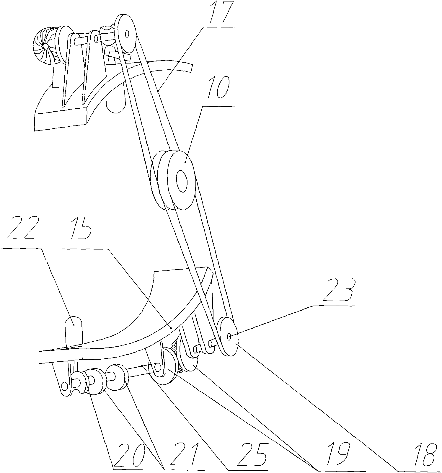 Circularly moving piston internal combustion engine