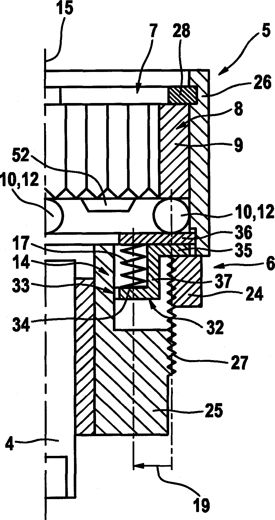 Machine tool, in particular handheld machine tool