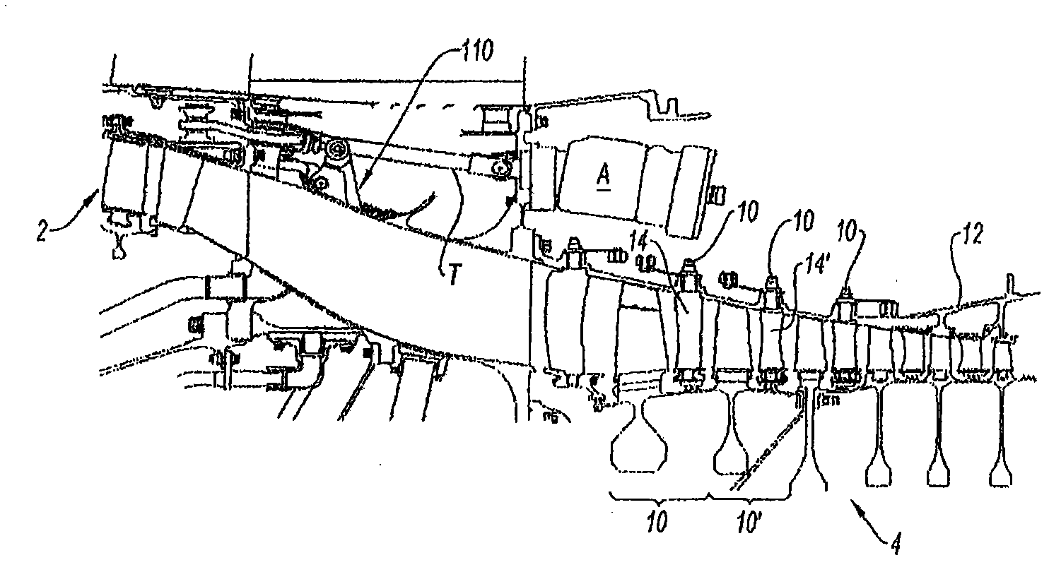 System for controlling variable geometry equipment of a gas turbine engine especially comprising a guiding track connection