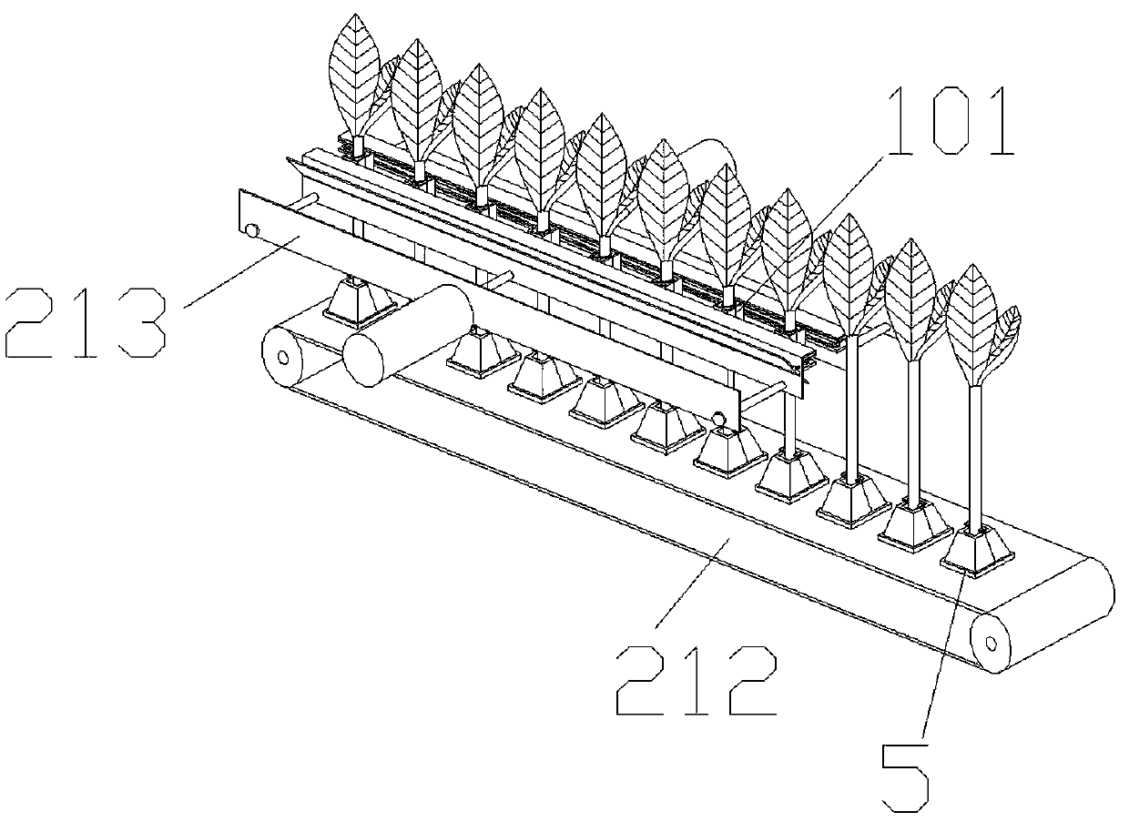 Aseptic tobacco seedling grafting equipment