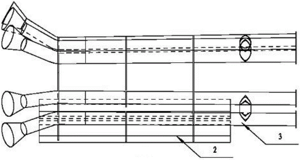 Single-pile multi-cable-protection-tube installation sleeve device