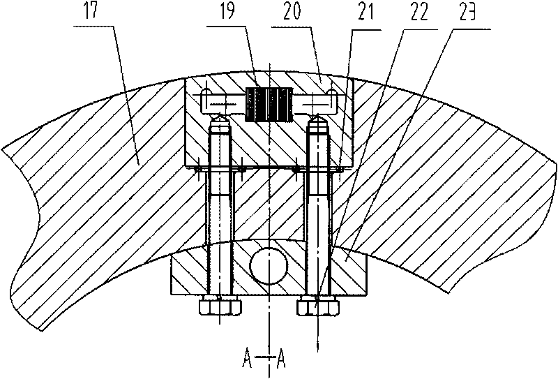 Whole roller insert type plate shape gauge