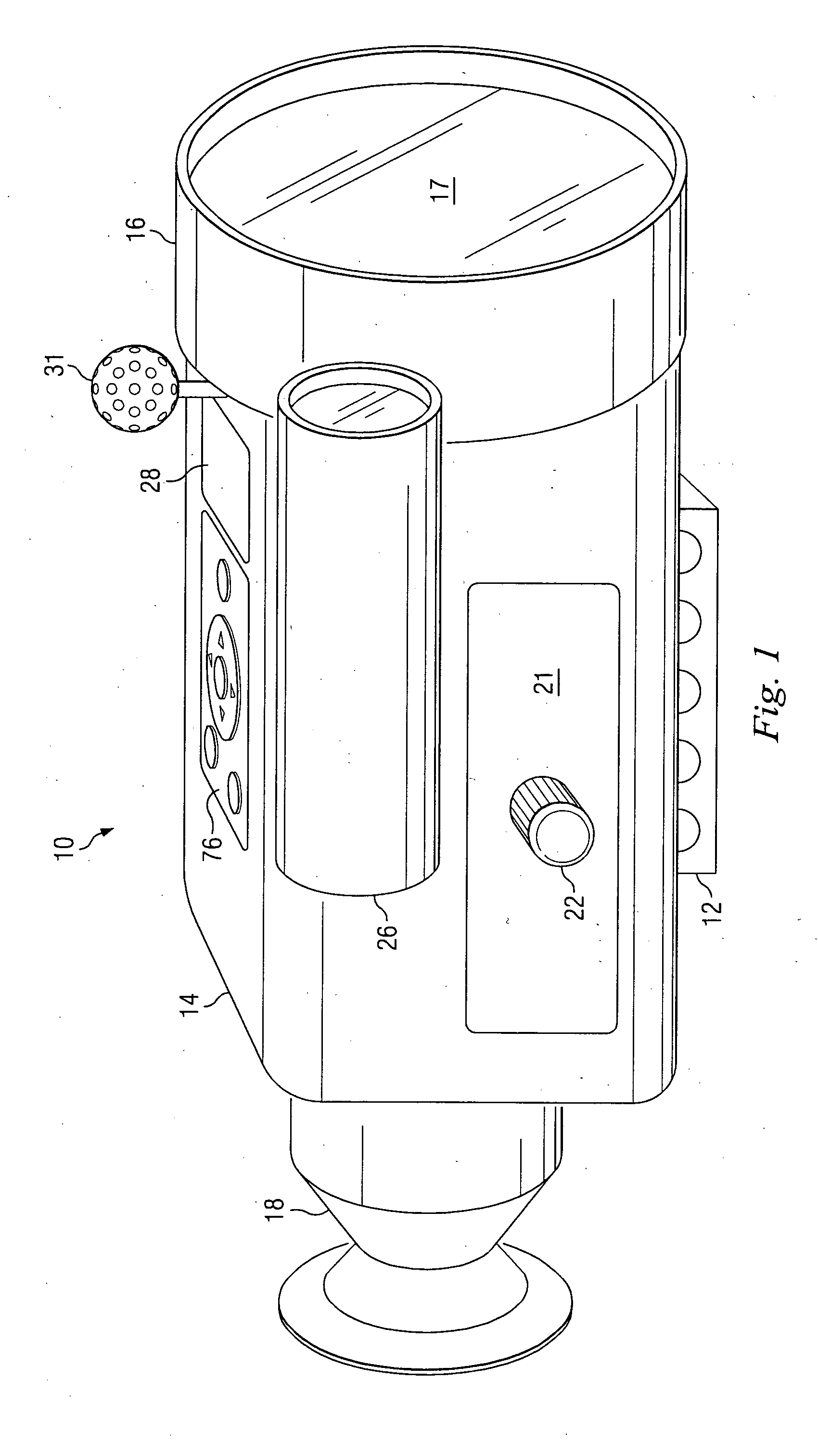 Electronic sight for firearm, and method of operating same