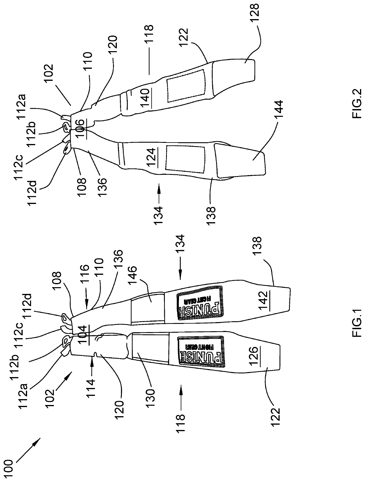 Double-strap hand wrapping apparatus and method of use