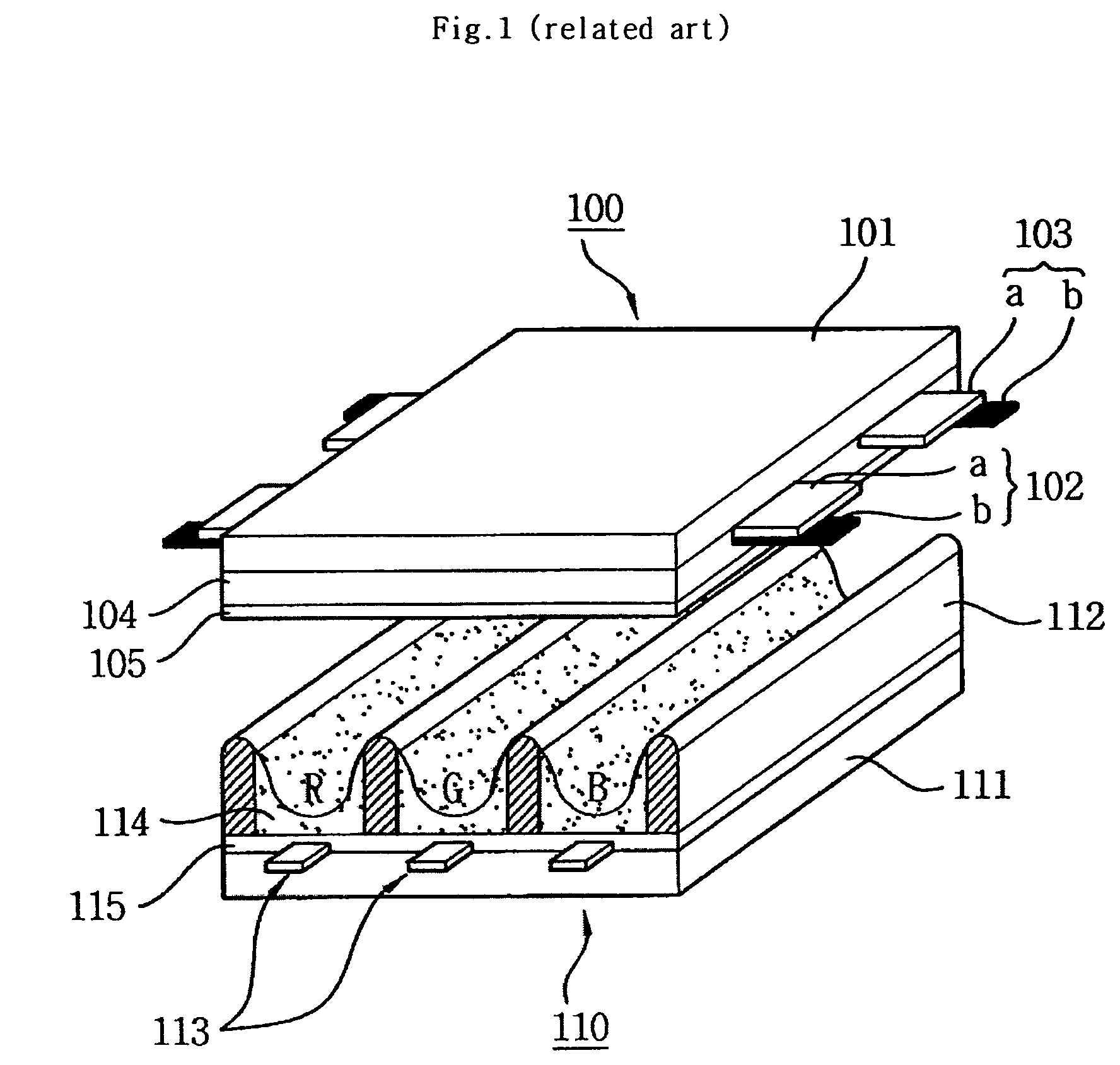 Plasma display apparatus with electrode structure
