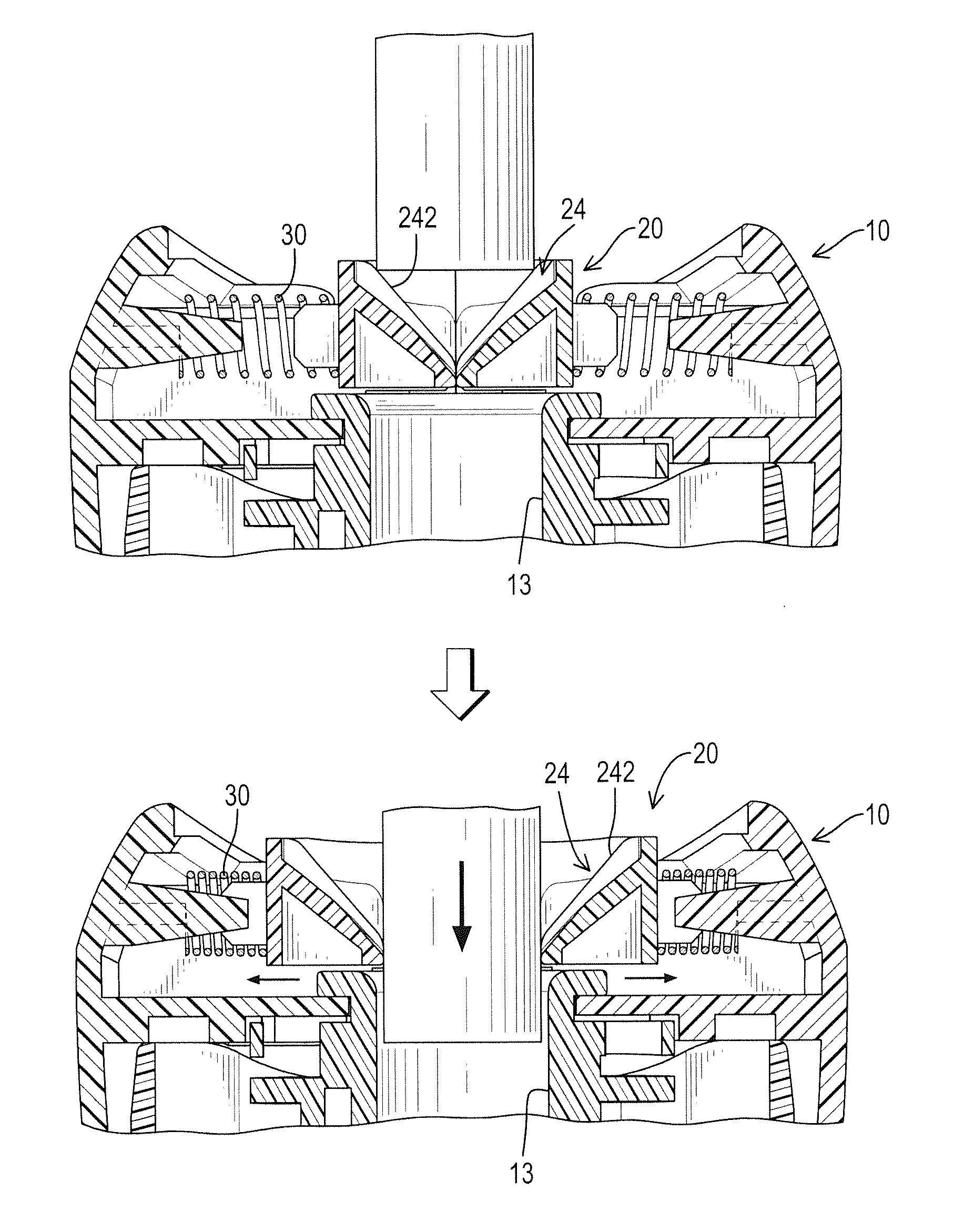 Automatic cover-opening device