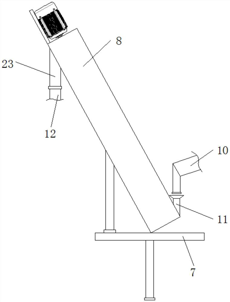 Slag system for heat treatment of desulfurization wastewater