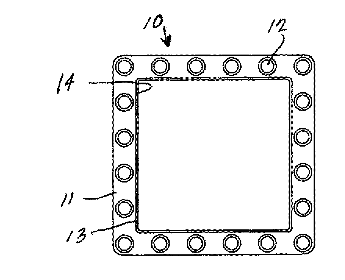 Reclosable fastener riser/spacer, and methods of constructing and utilizing same