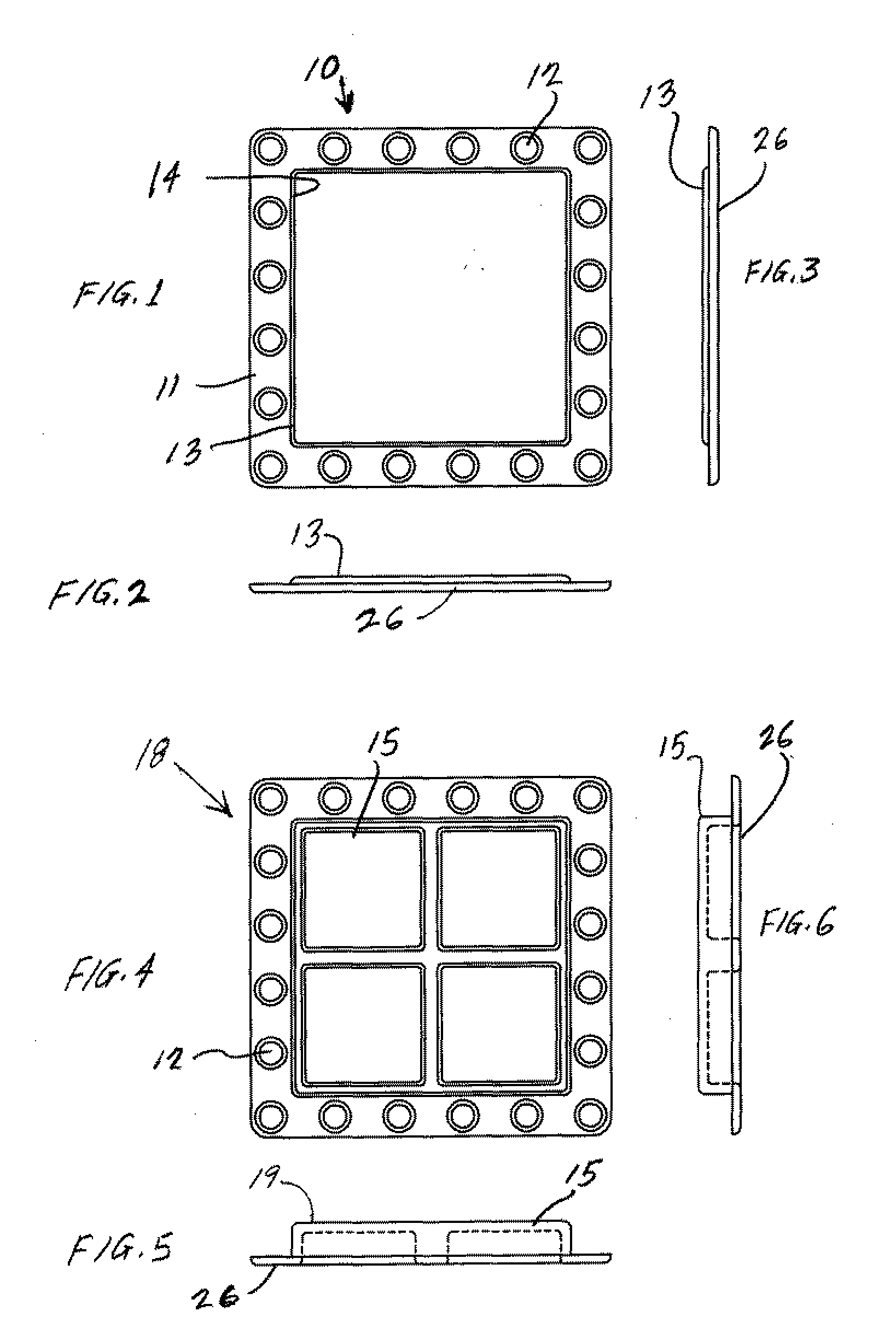 Reclosable fastener riser/spacer, and methods of constructing and utilizing same