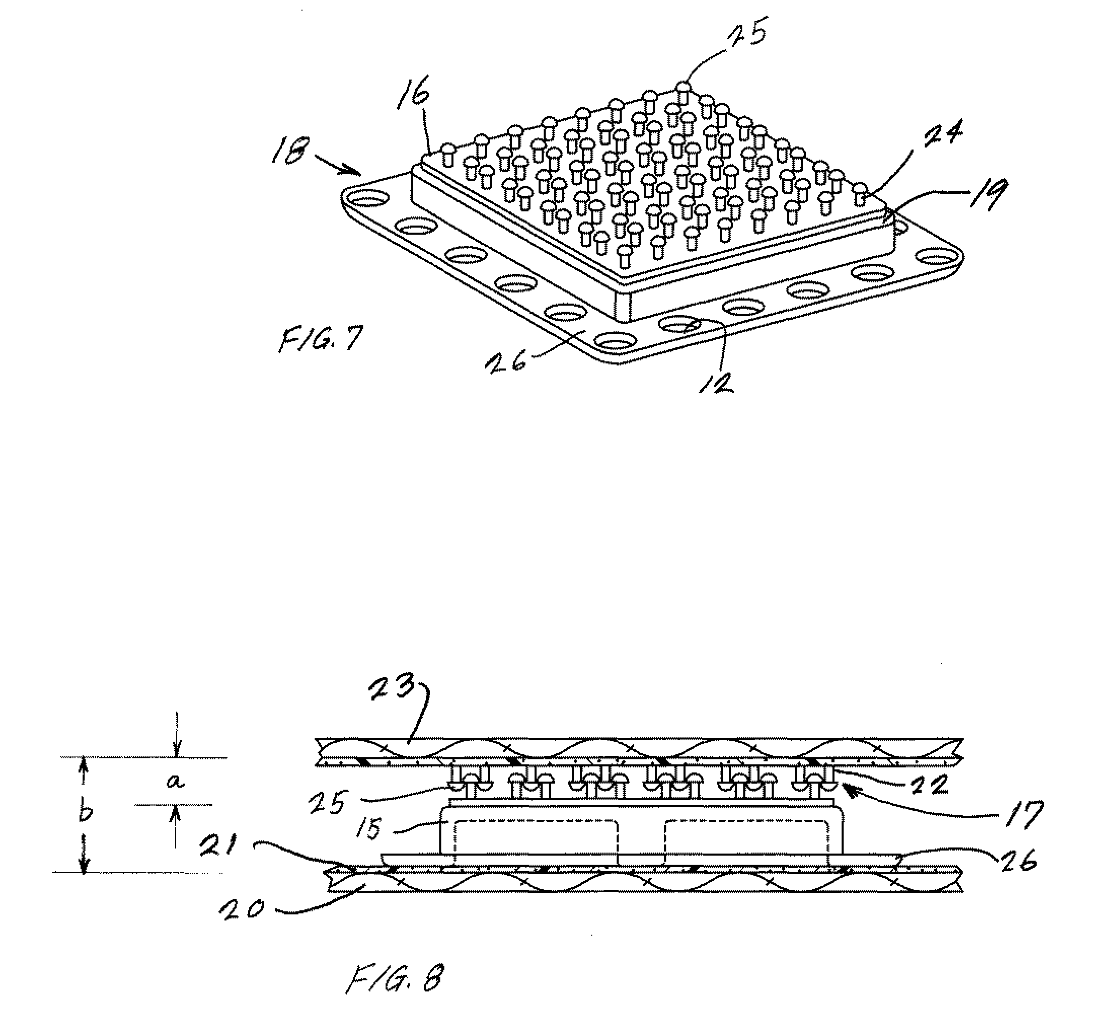 Reclosable fastener riser/spacer, and methods of constructing and utilizing same