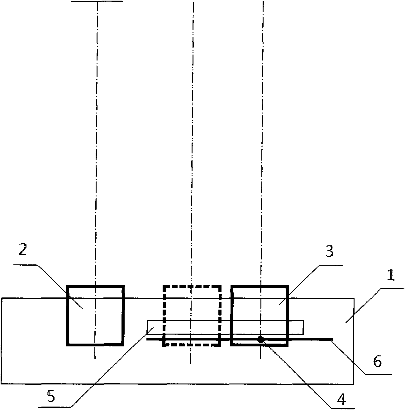 Method and device for shooting stereo images by automatically correcting parallax error