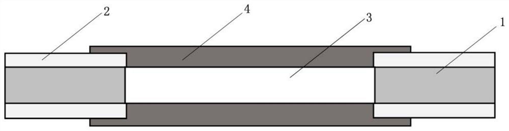 A kind of method for preparing optical fiber cladding optical filter based on electroless Cu plating method