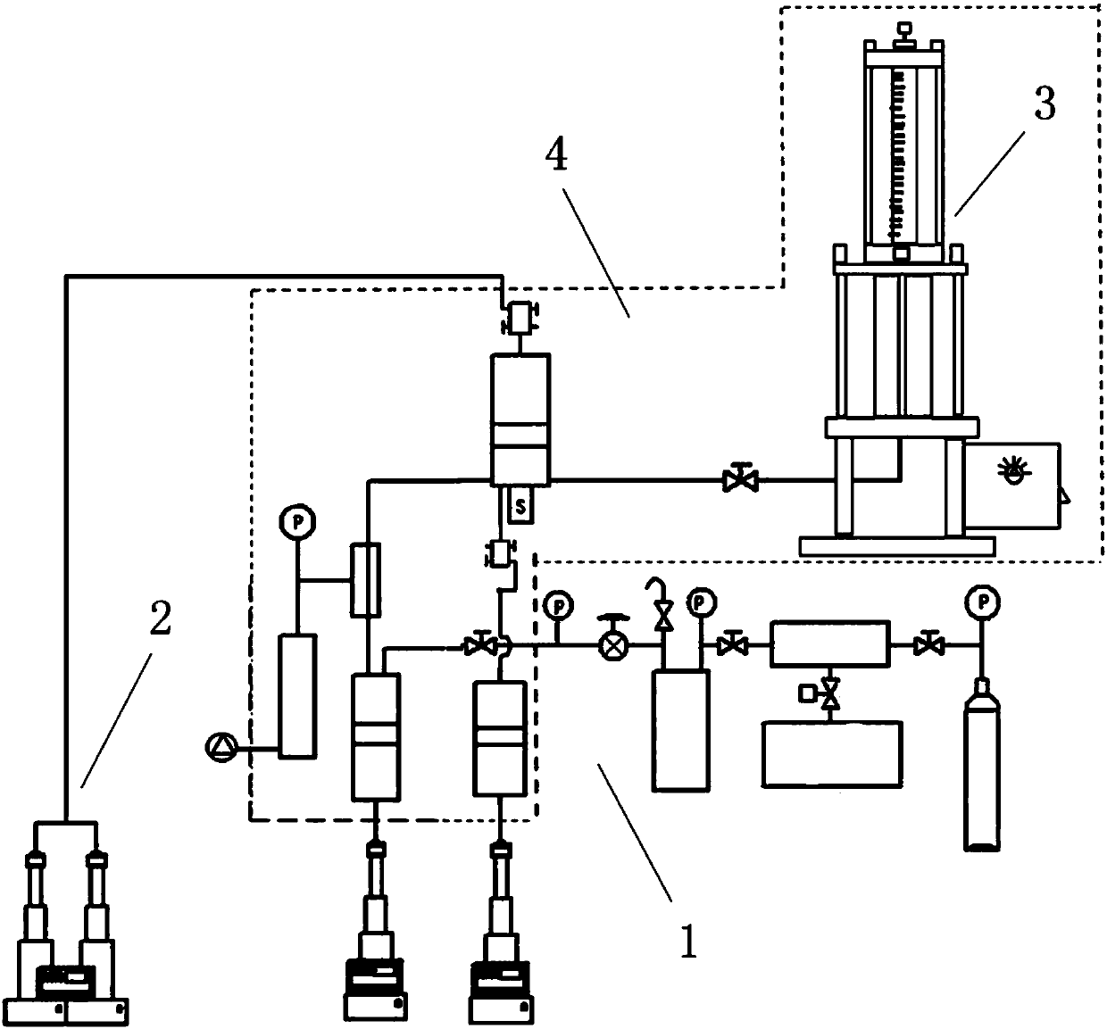 Infiltration and suction system for enhancing carbonated water under high temperature and high pressure conditions