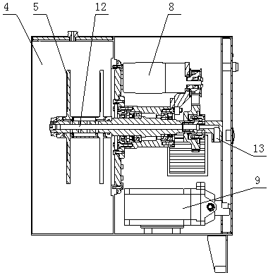 Rotary filtration apparatus