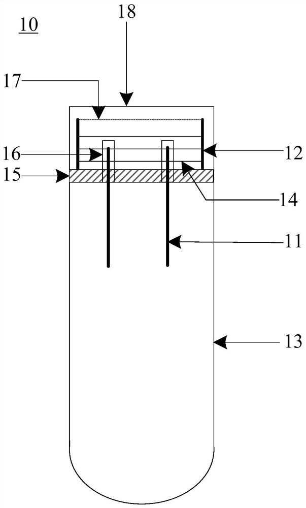 Monopile foundation for power transmission line and method for manufacturing the monopile foundation