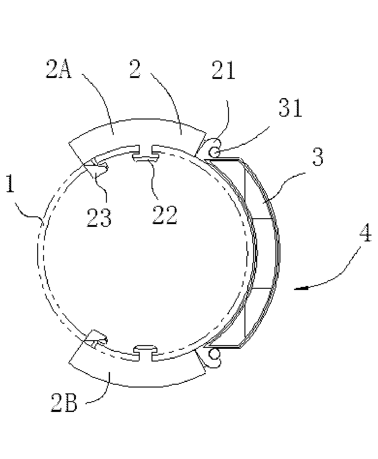 Structure for gunpowder charge in multi-frac composite perforating device