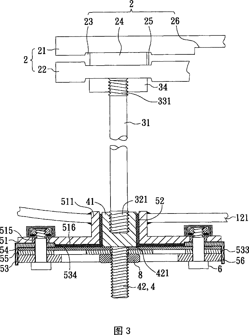 Support table body with heater in crystal growth furnace