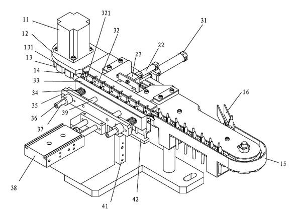 Automatic bottle-inserting needle and catheter assembling device for disposable transfusion apparatuses
