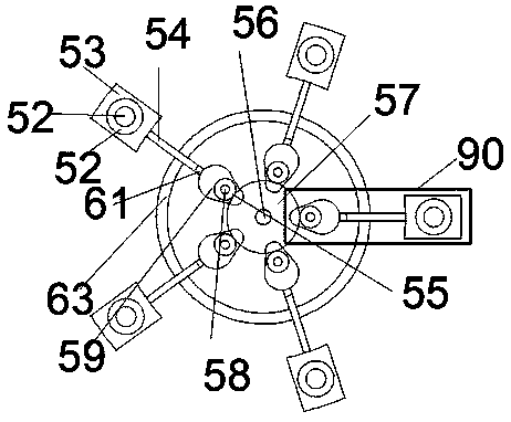 Device for disassembling tire