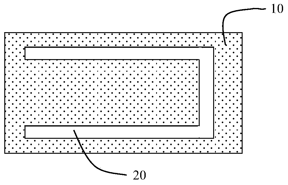 Manufacturing method for inner electrode of chip component