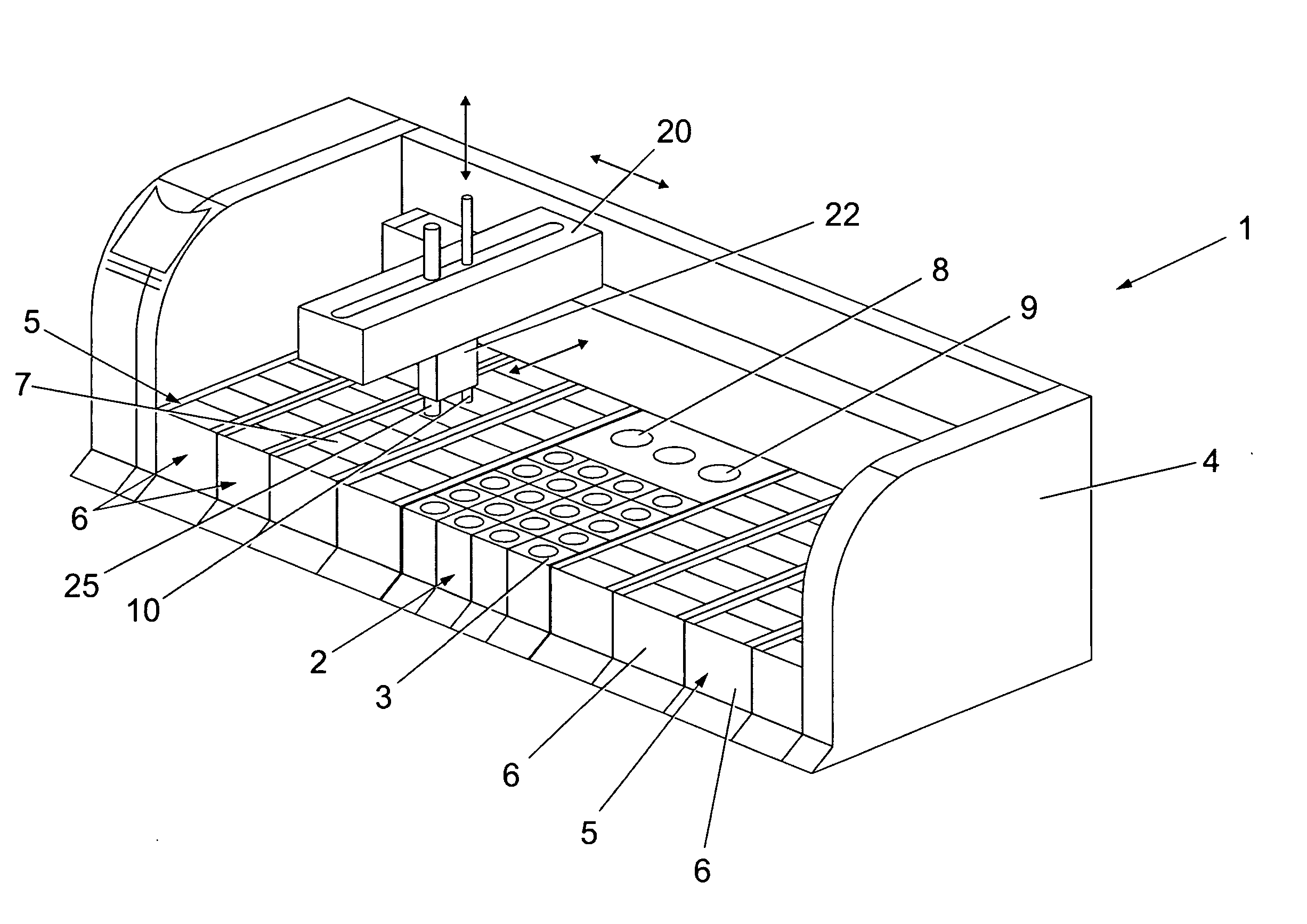 Method and apparatus for pretreatment of tissue slides