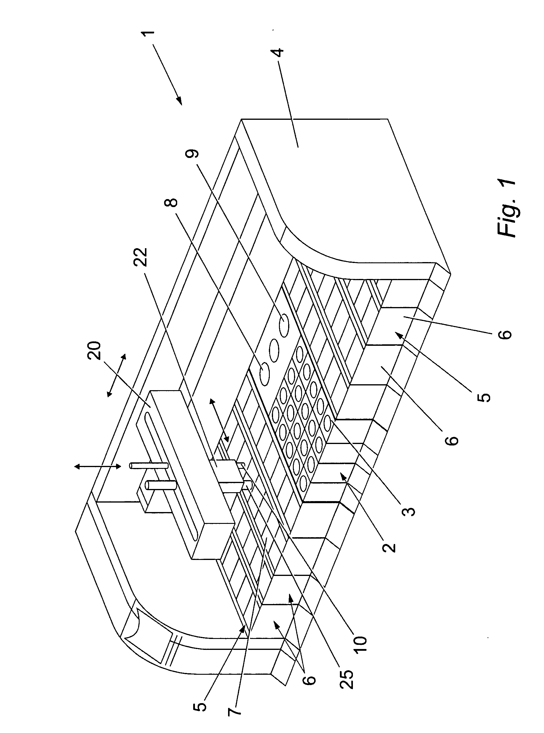 Method and apparatus for pretreatment of tissue slides