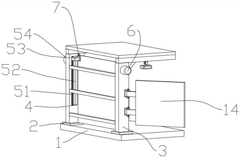 Cultural and artistic communication display platform and use method thereof