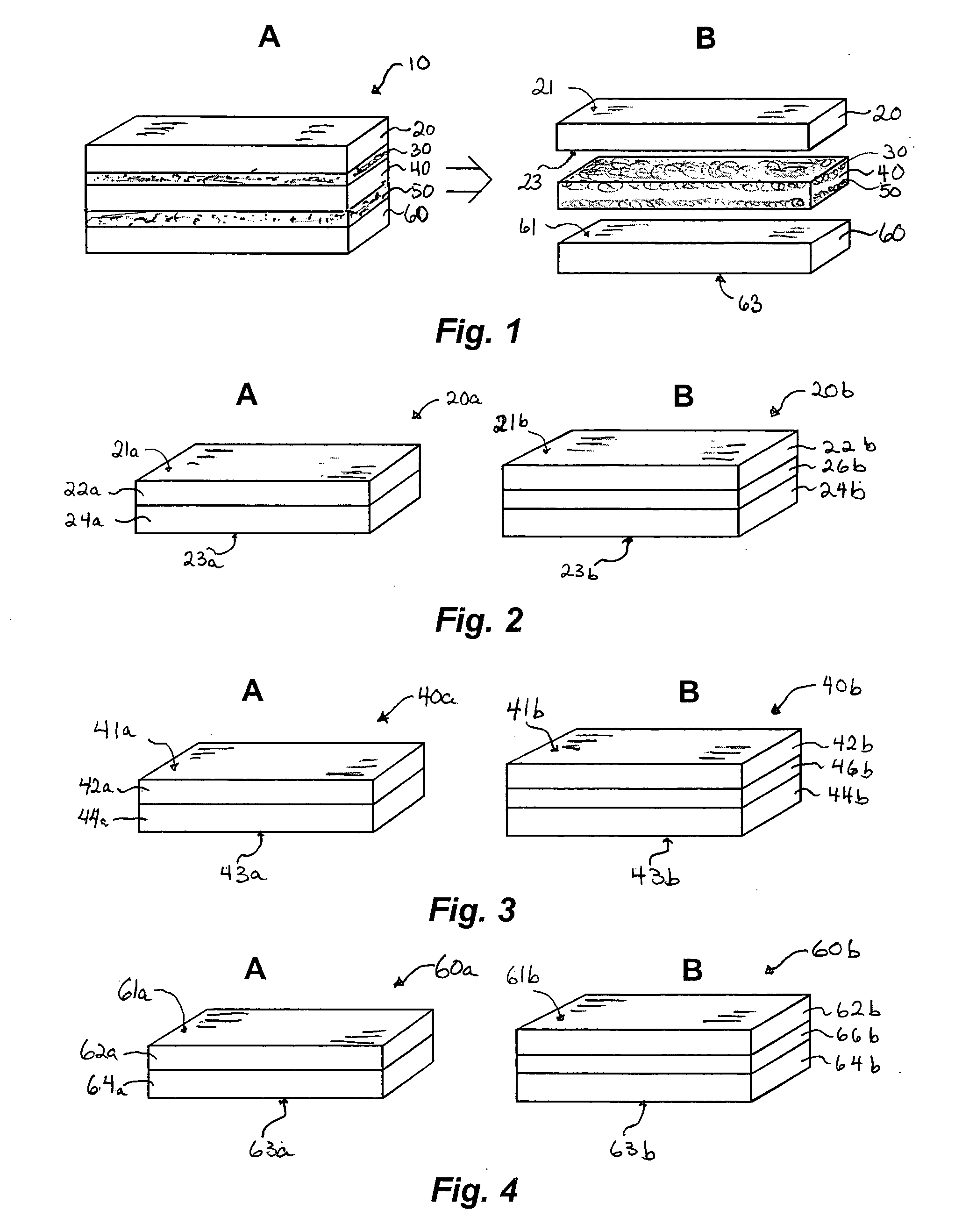 Container sealing material having a heat-releasable interlayer