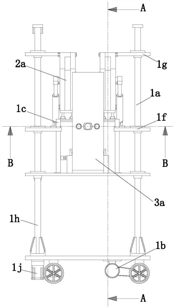 A working method of automatic tiling equipment