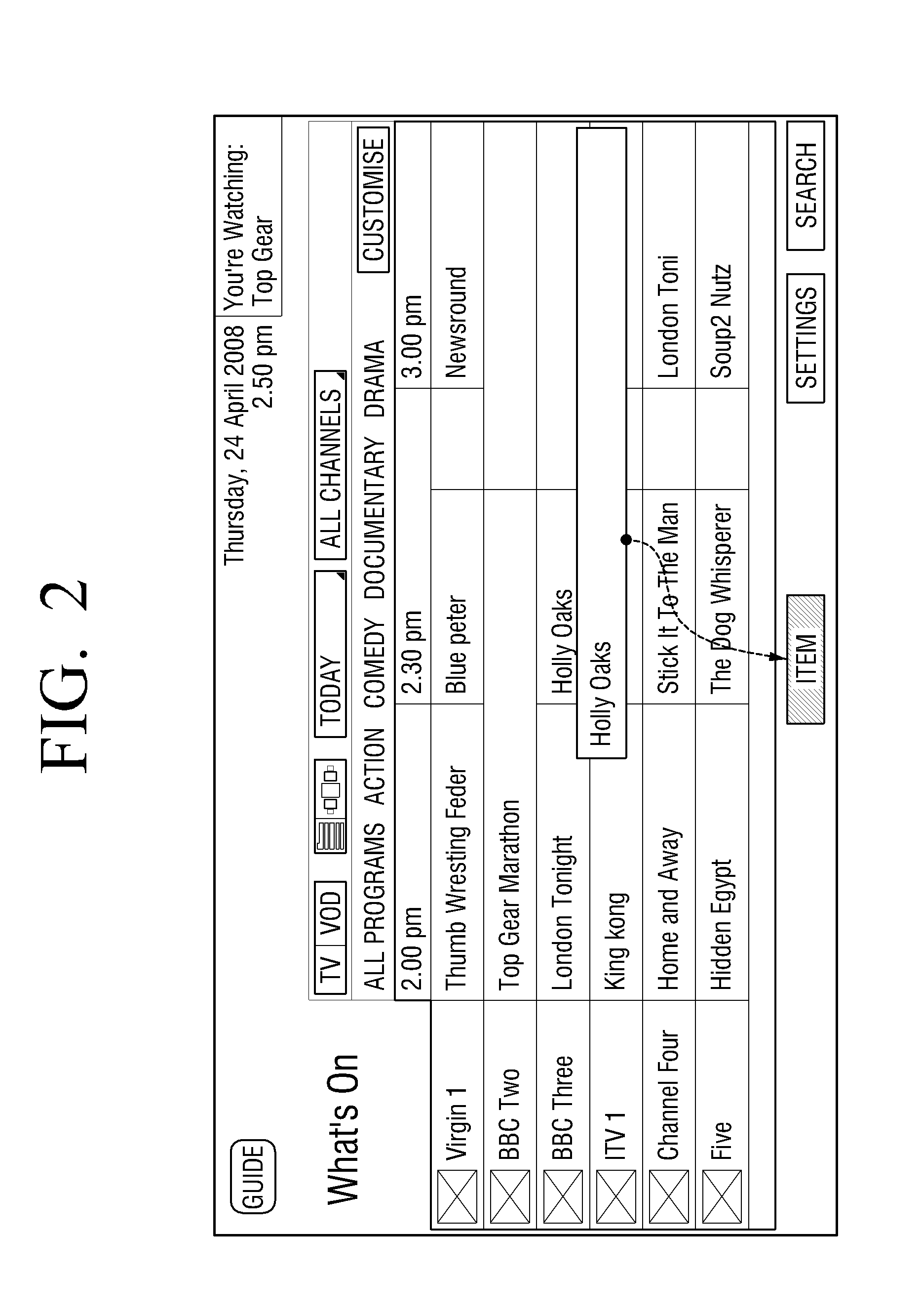 Display apparatus and method for scheduling broadcast using the same