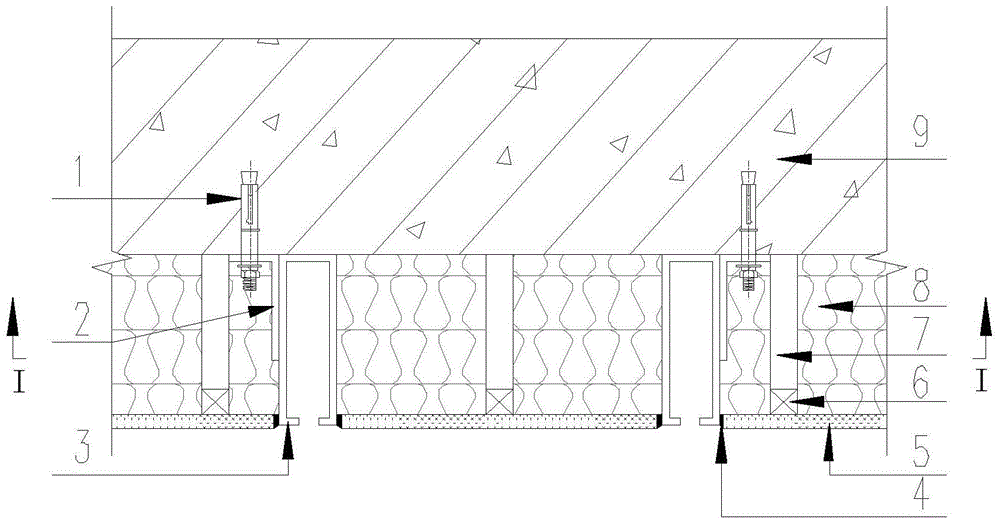 An encapsulation structure for exposed guide rails of fireproof shutter doors