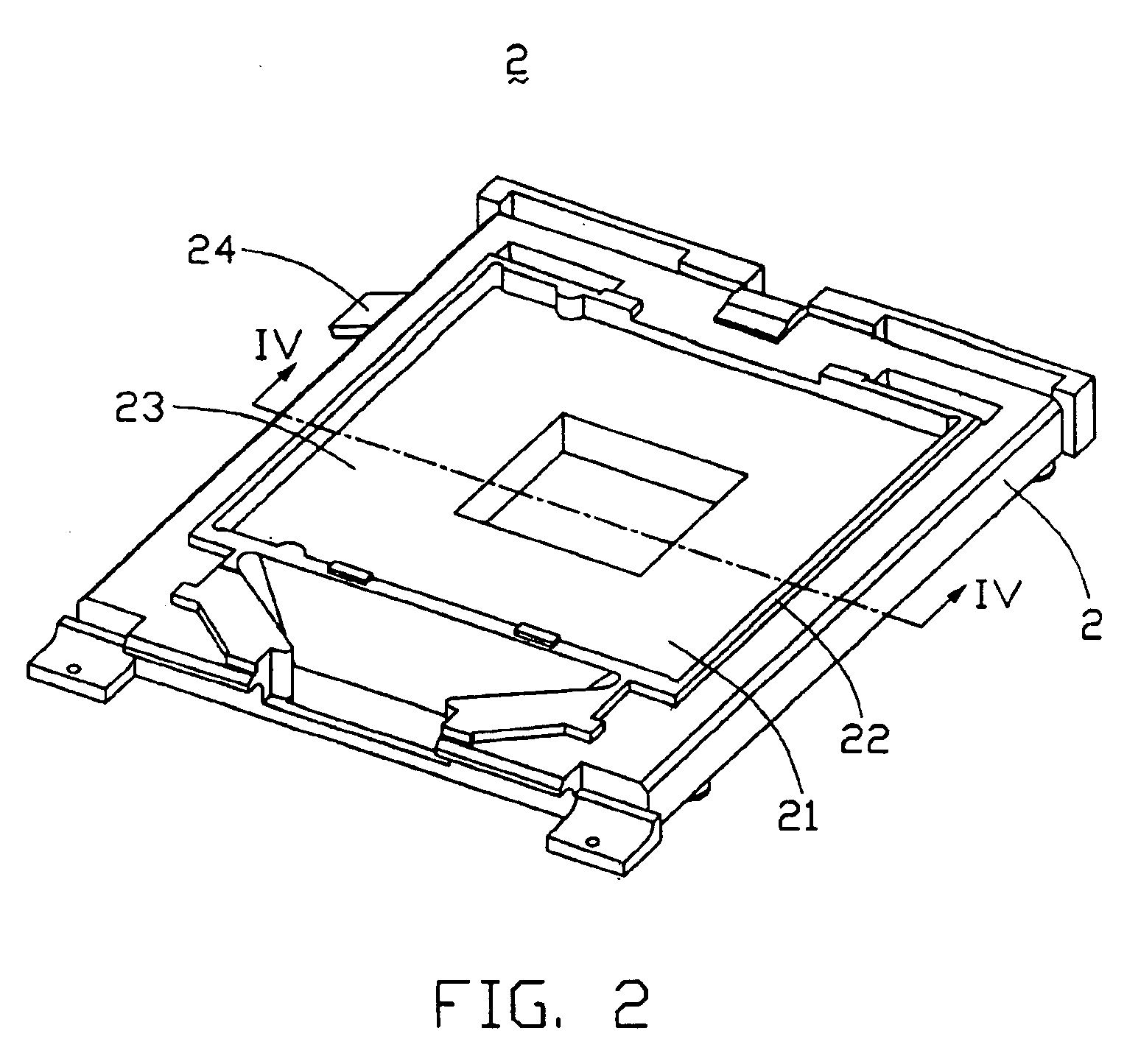 Land grid array socket with reinforcing plate