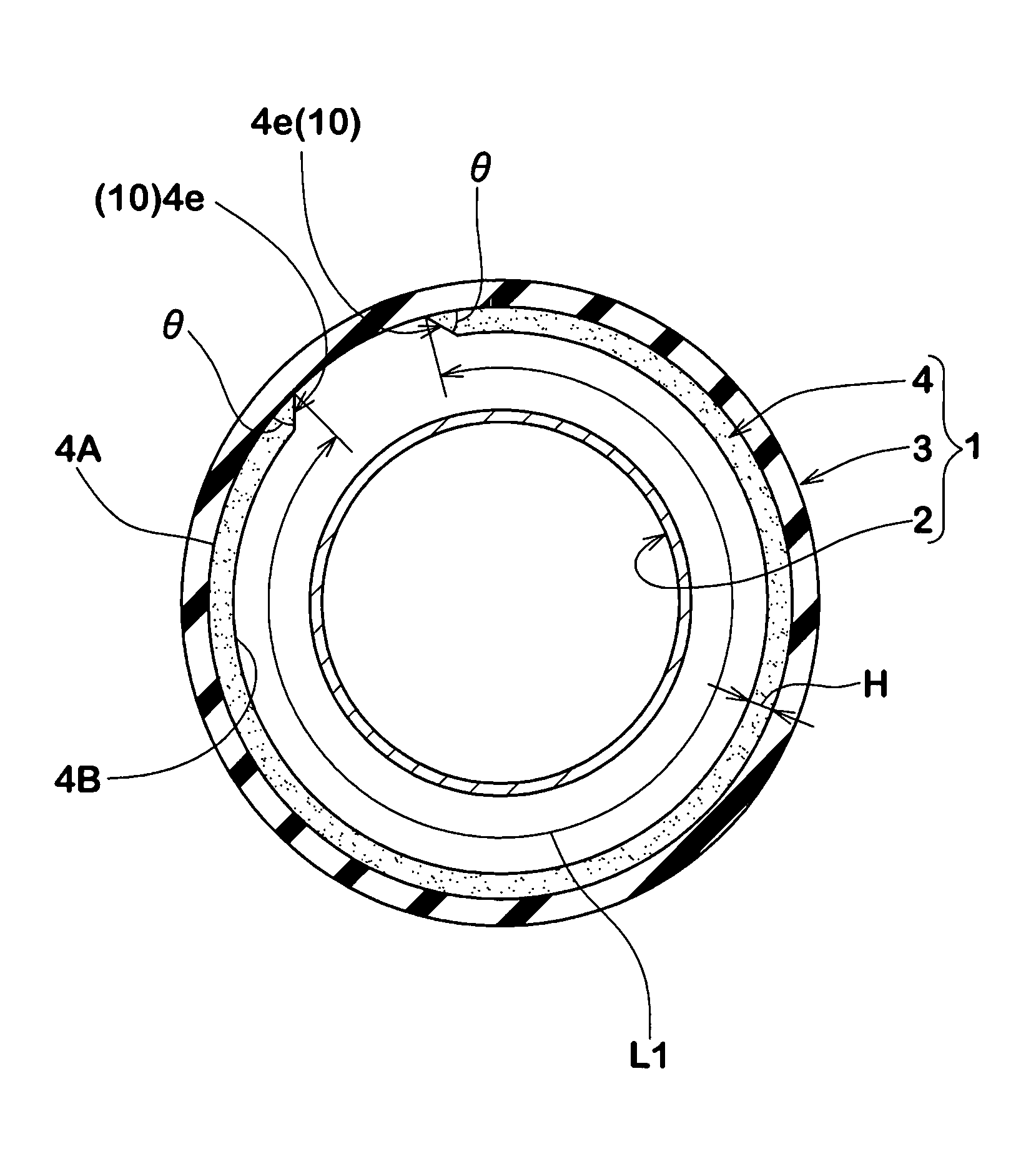 Pneumatic tire and rim assembly with noise damper and pneumatic tire with noise damper