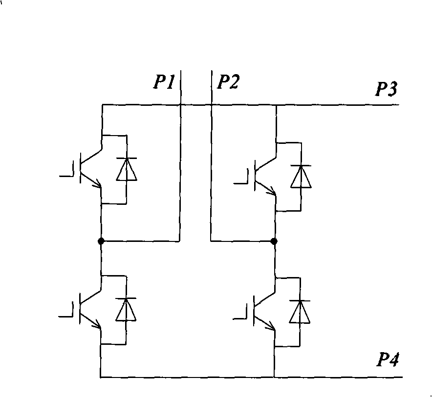 Negative sequence compensation method of cascade connection multi-level circuit based on isolation type bidirectional transducer