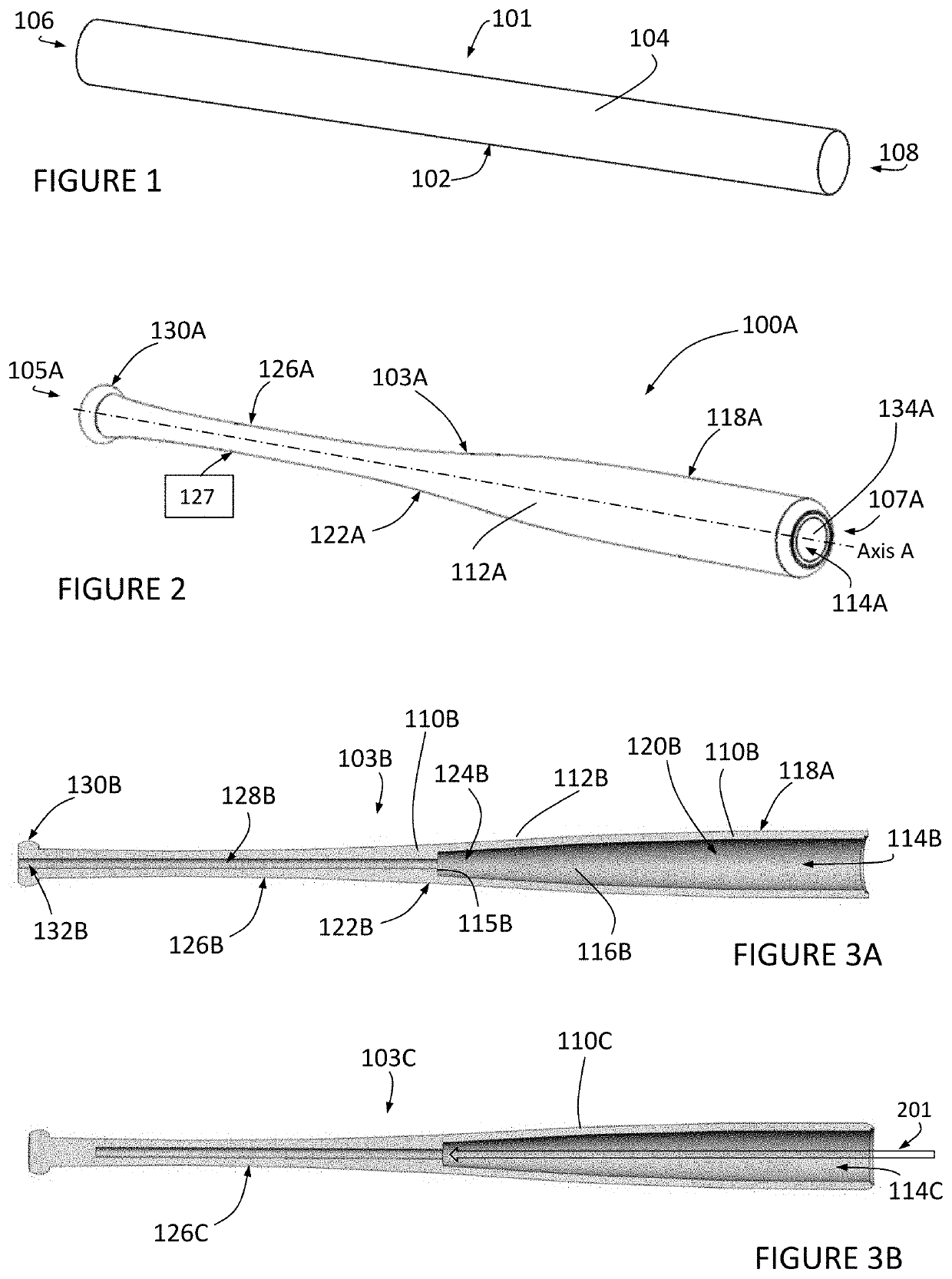 Hybrid baseball bat and construction methods