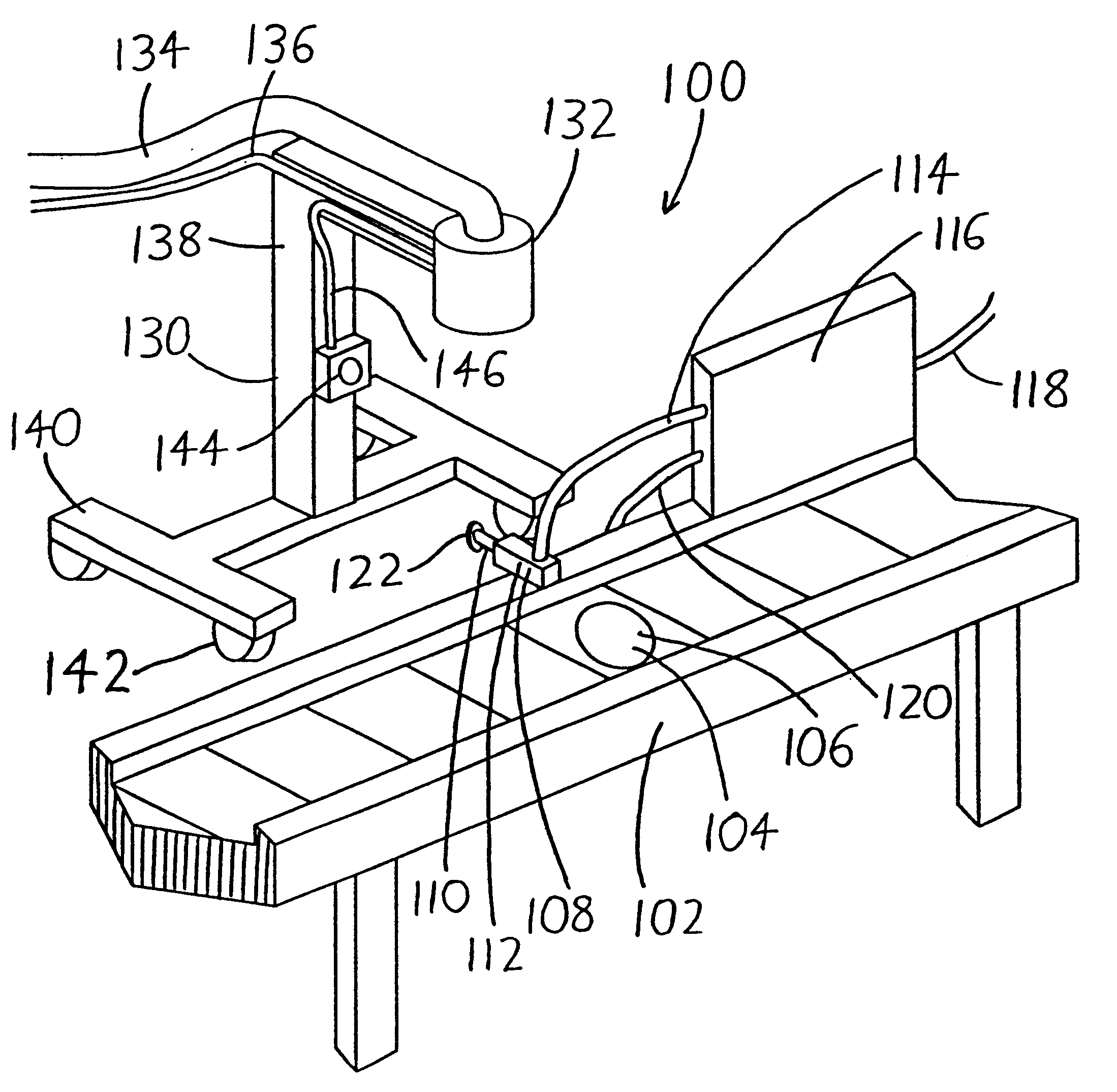 Mobile fluid product filling system with fast setup