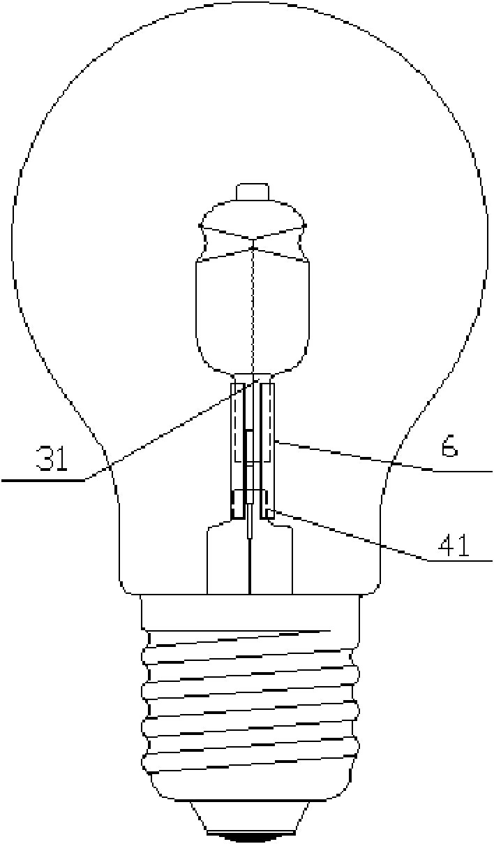 Halogen lamp bulb