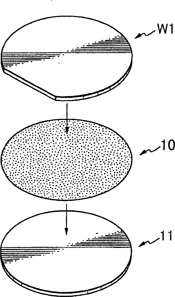 Production method for semiconductor chip